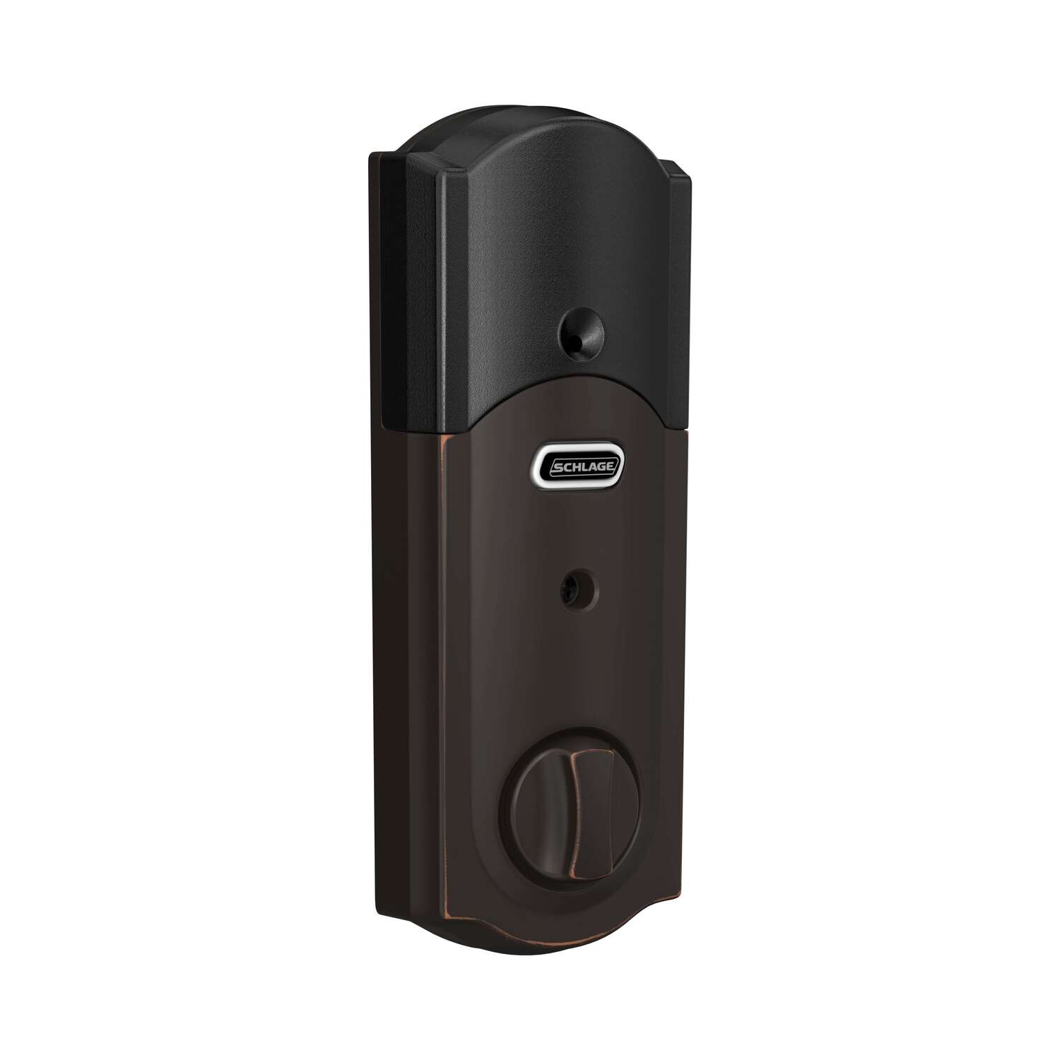 Schlage Aged Bronze Zinc Deadbolt w/Alarm