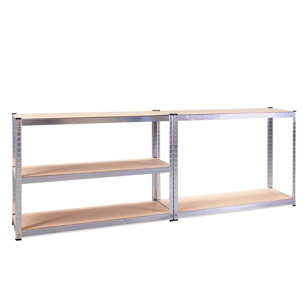 5 Tier Boltless Shelving Unit (set of 3) Plus Workbench