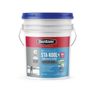 Gardner 5 gal. Sta-Kool+ Pro White Roof Coating (27-Pallet) SK-7805-P