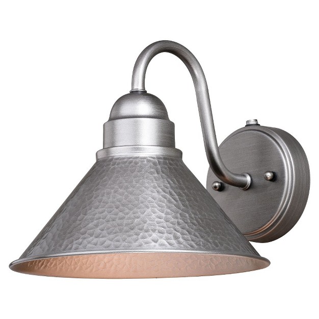 Vaxcel Outland 1 Light Sconce Brushed Pewter