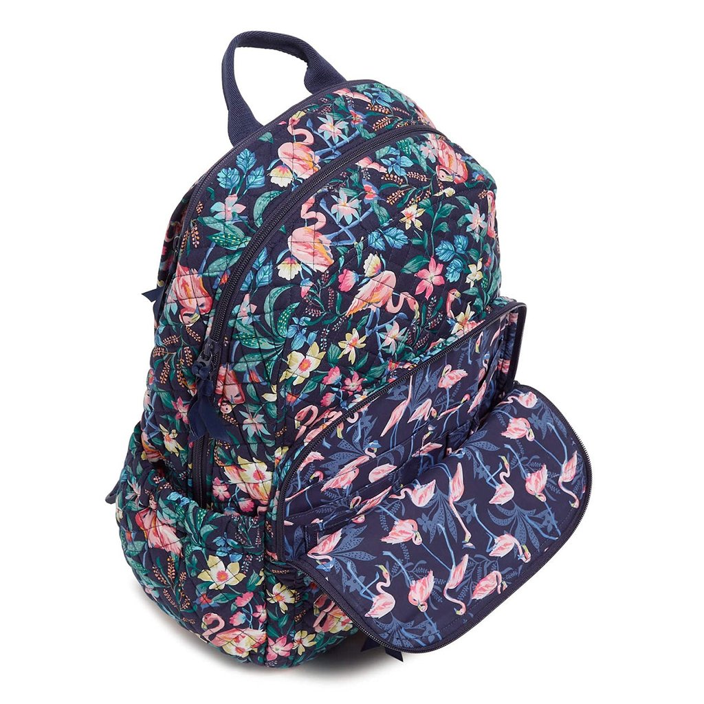 Vera Bradley  Small Backpack in Flamingo Garden