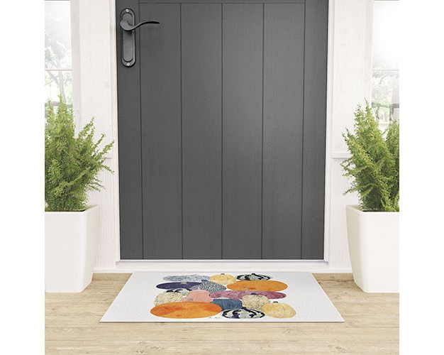 El Buen Limon Pumpkin Still Life Welcome Mat society6