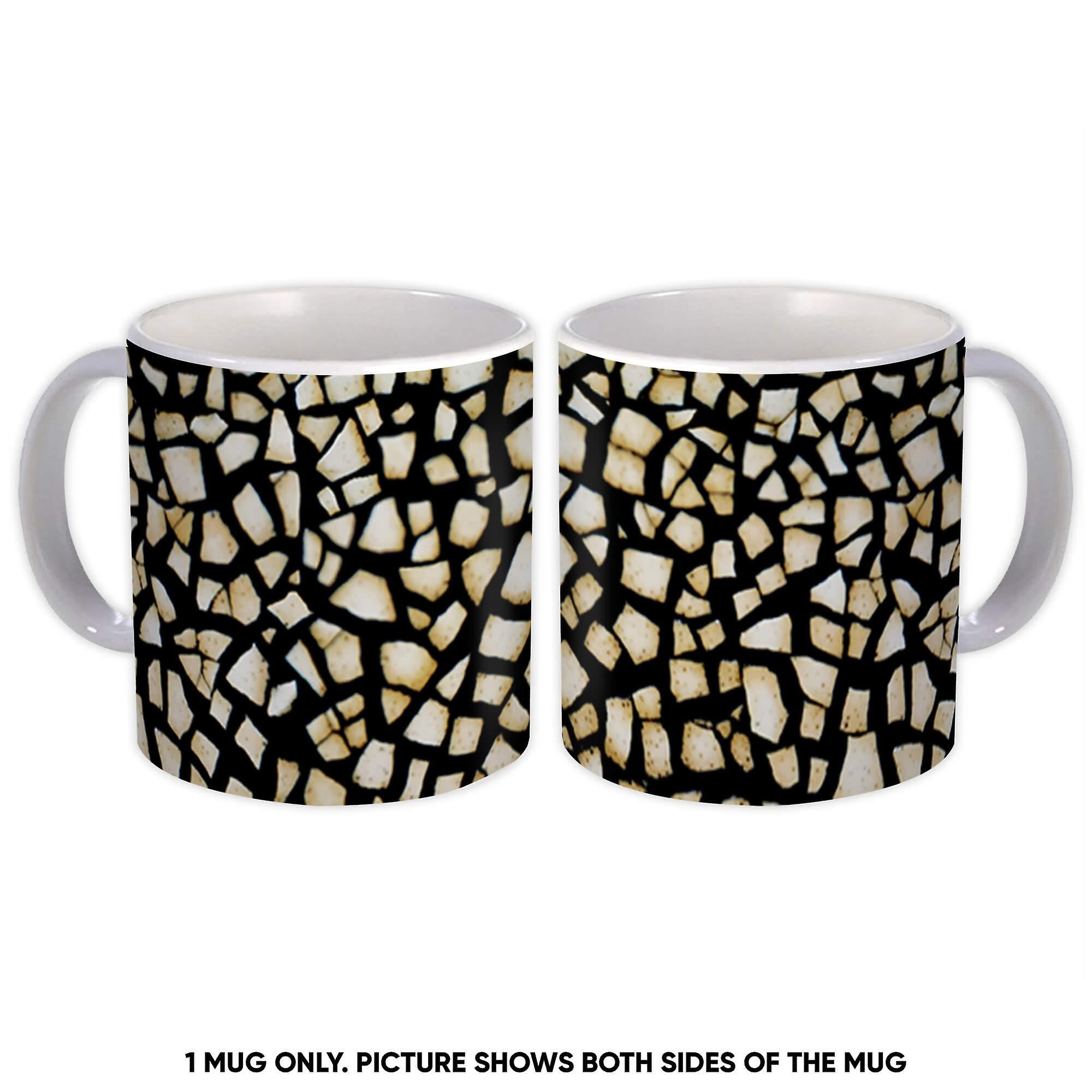 Gift Mug: Uneven Stones Mosaic