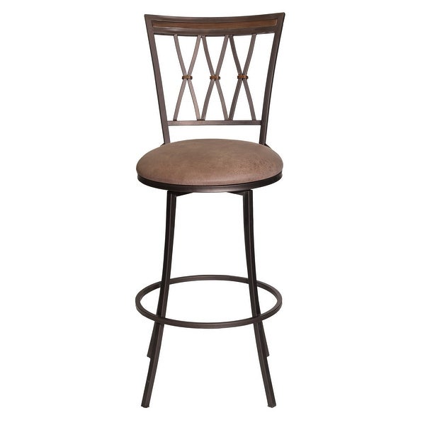 Copper Grove Simon Commercial Grade Swivel Bar Stool