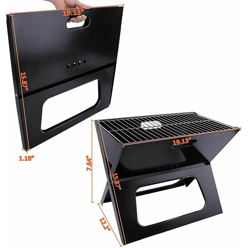 Portable BBQ Folding Charcoal Grill   50.00\