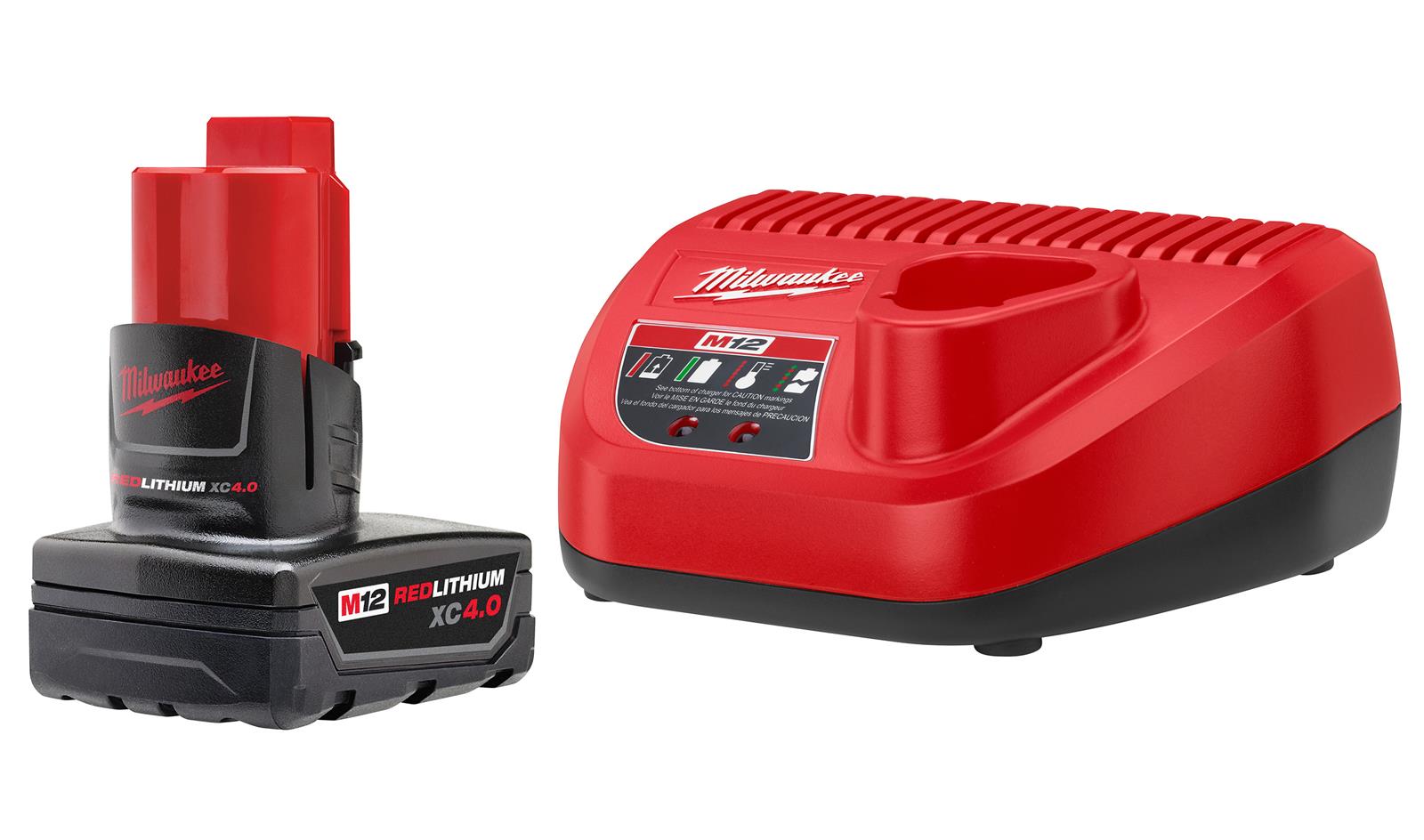 Milwaukee Tool 48-59-2440 Milwaukee M12 REDLITHIUM XC4.0 Starter Kits