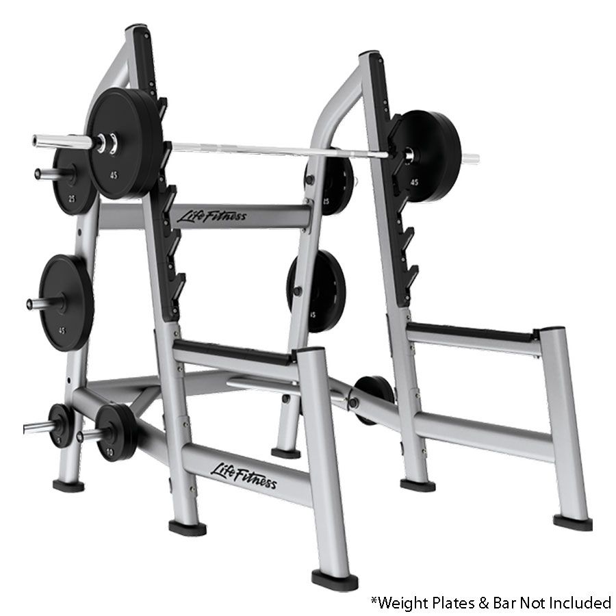 Life Fitness Signature Series Platinum Olympic Squat Rack