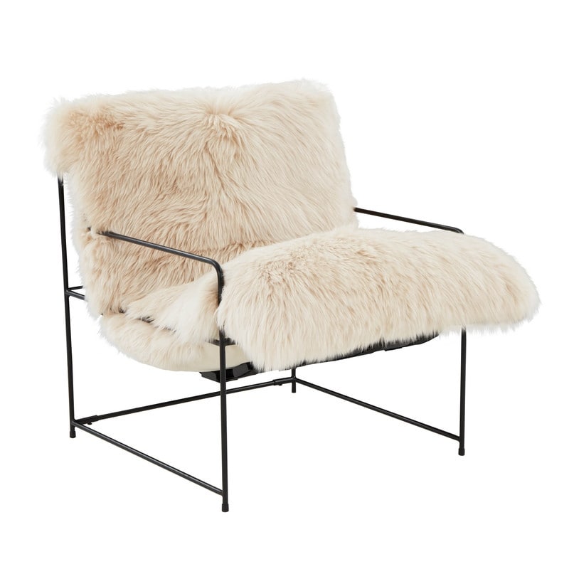 Kimi Genuine Sheepskin Chair