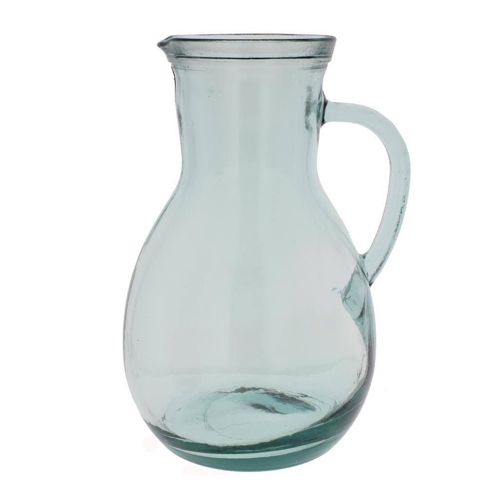 French Home Recycled Glass Urban Pitcher 2.4-quart Clear. M3002____M284