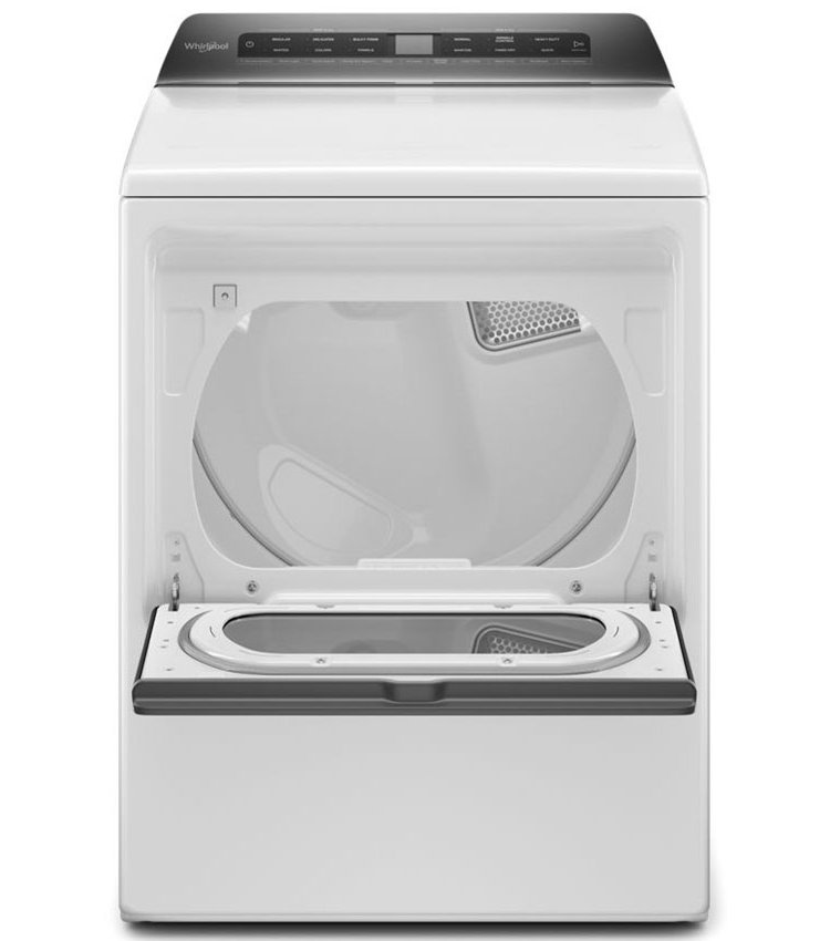 Whirlpool 7.4 Cu. Ft. White Smart Gas Dryer