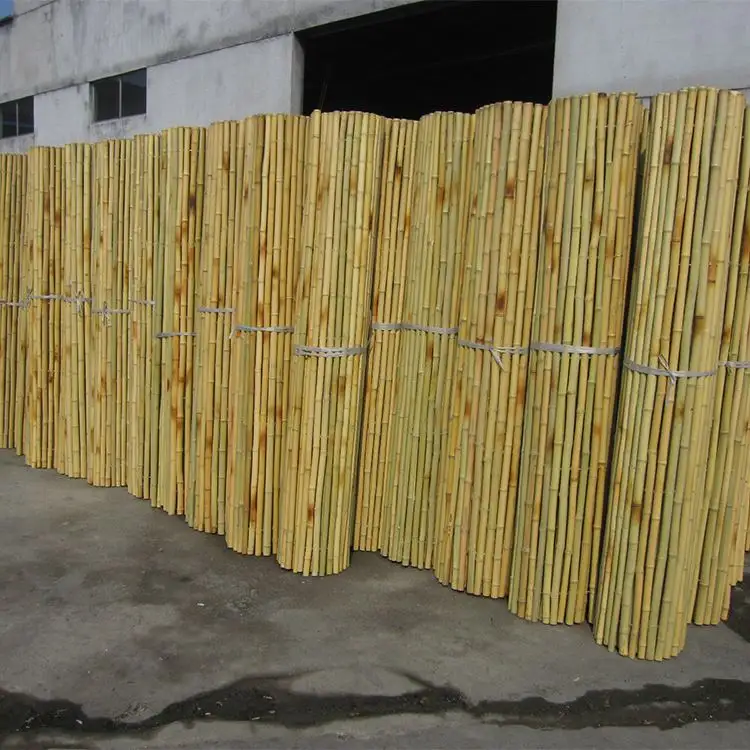 Factory wholesale outdoor garden supplies roll bamboo fence trade