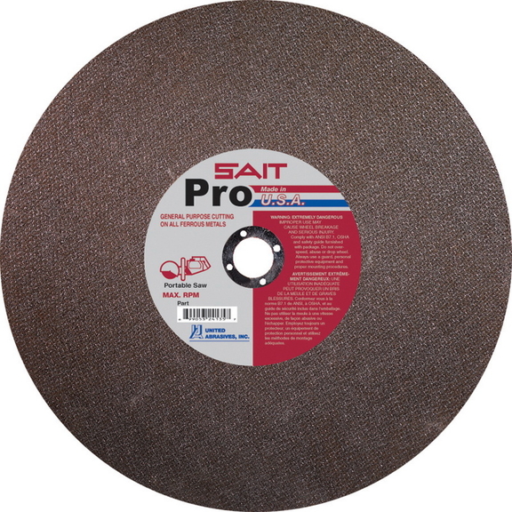 SAIT 24140 Type 1 14 X 1/8 X 20Mm Pro