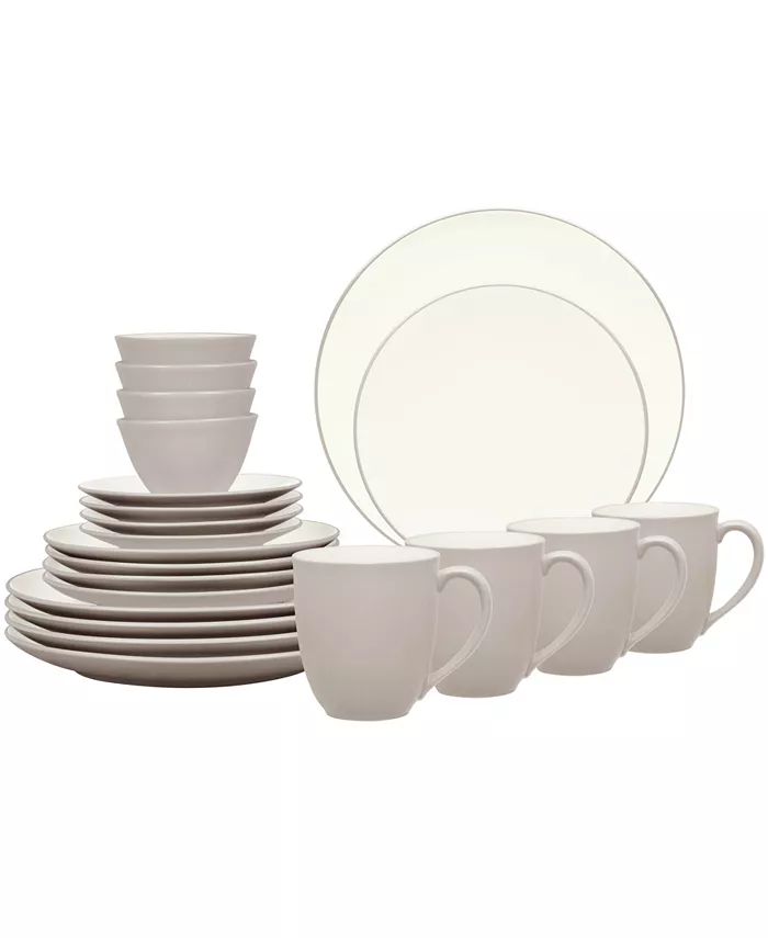 Noritake Colorwave 20-Pc. Coupe Dinnerware Set Service for 4