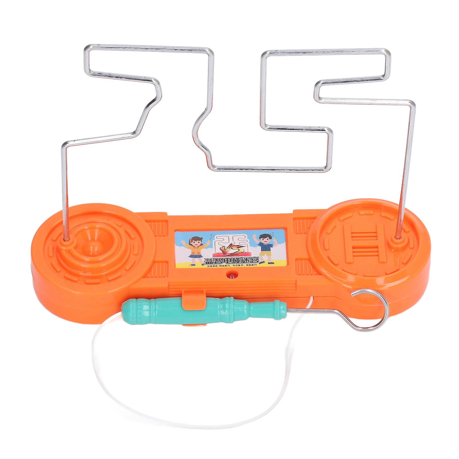 Electric Shock Toy Wire Game Intellectual Development Concentration Exercises Toy Kids Educational Toyorange