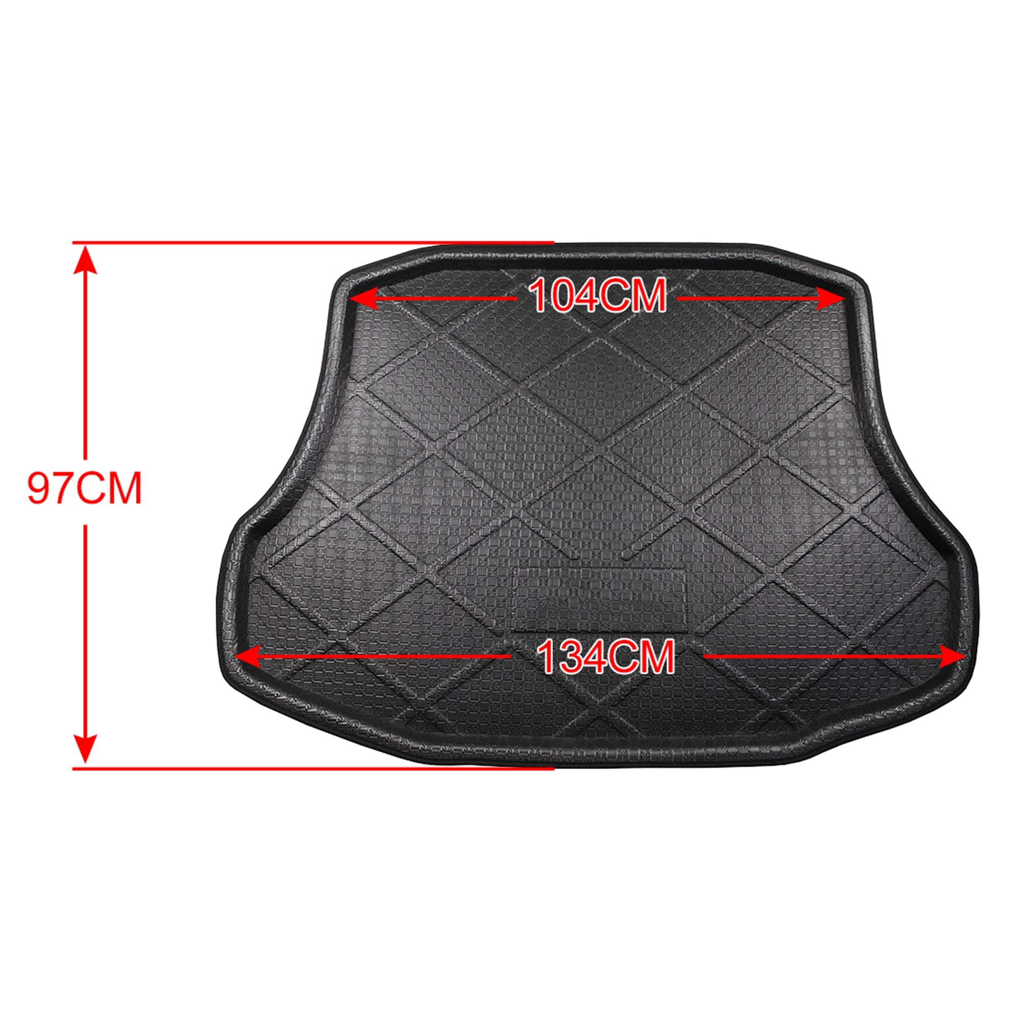 Black Rear Trunk Boot Liner Cargo Mat Floor Tray for Honda Civic 2006 2007 2008 2009 2010 2011