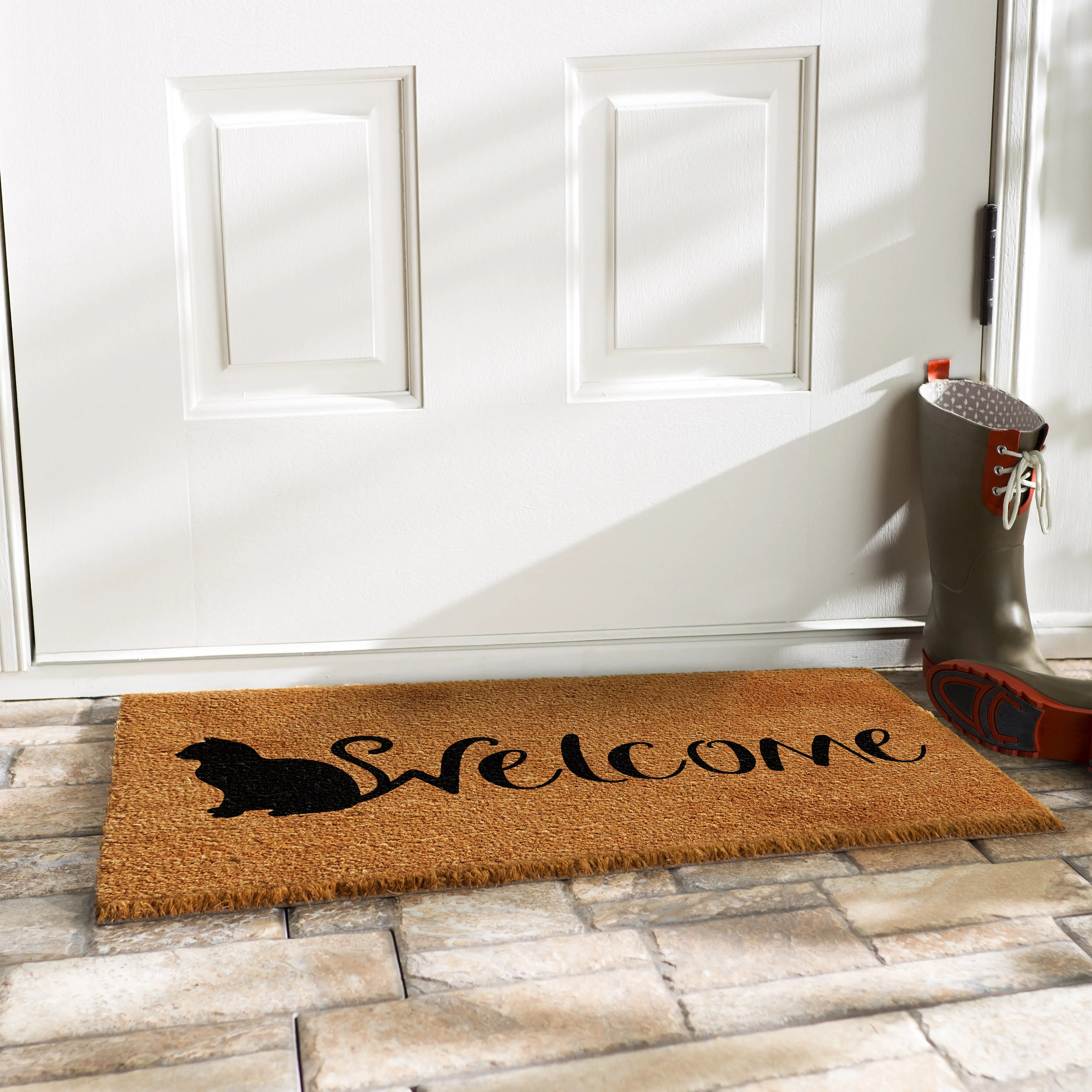 Feline Welcome Doormat