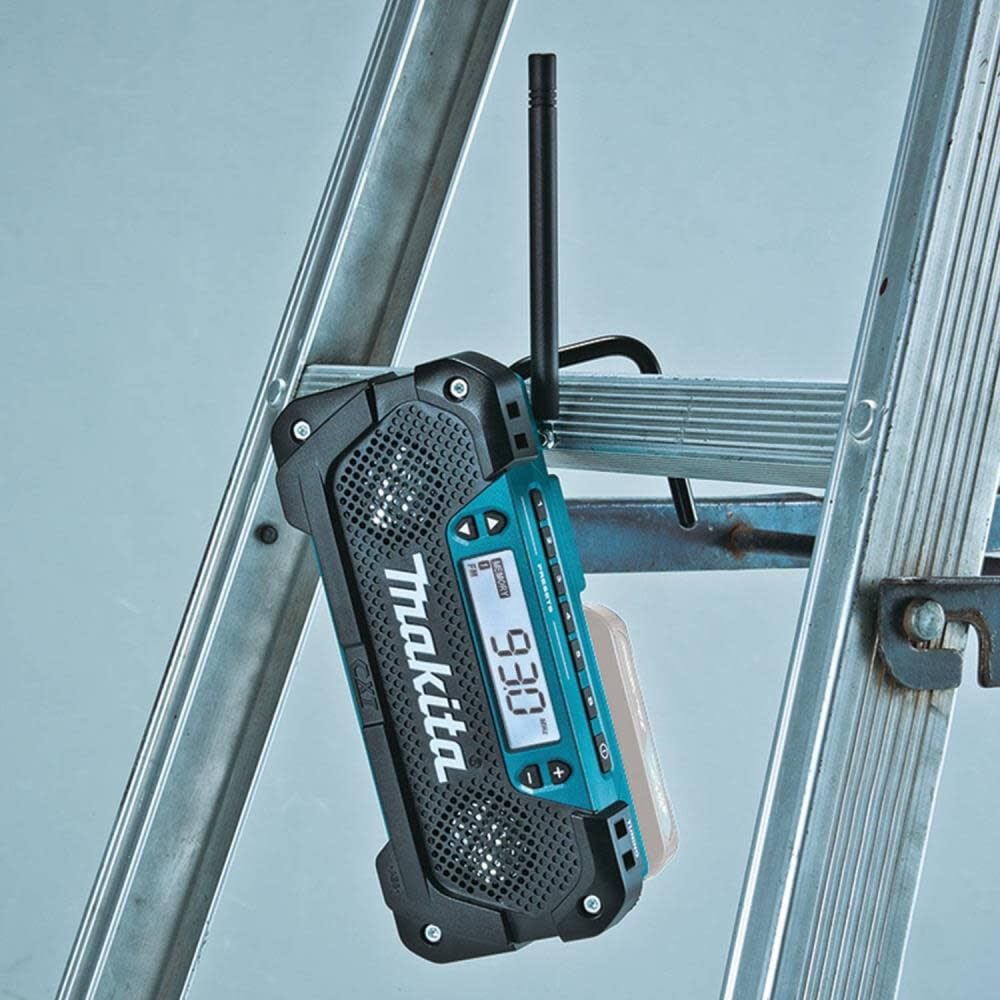 Makita 12 Volt CXT Lithium-Ion Cordless Compact Job Site Radio (Tool Only) RM02 from Makita