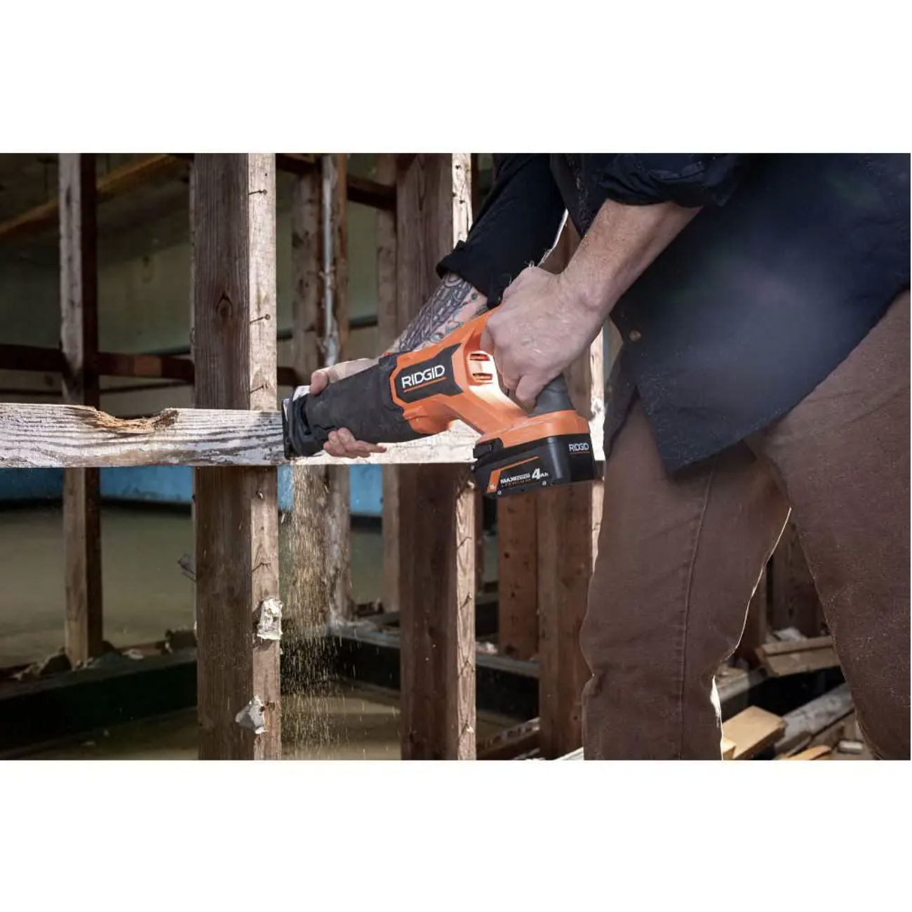 Ridgid 18V Brushless Cordless Reciprocating Saw (Tool Only)