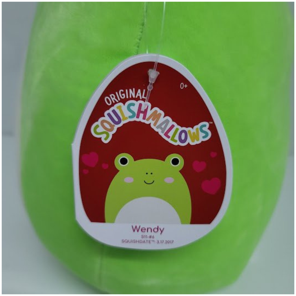 Squishmallows Official Kellytoys Plush 16 Inch Wendy The Frog Ultimate Soft Stuffed Toy