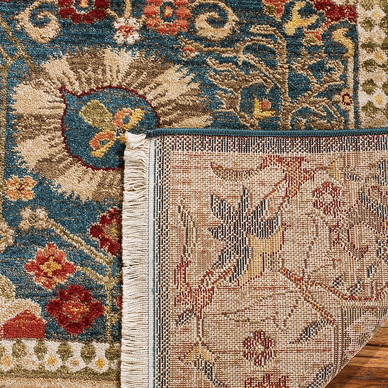 Safavieh Kashan Jenn Floral Framed Rug