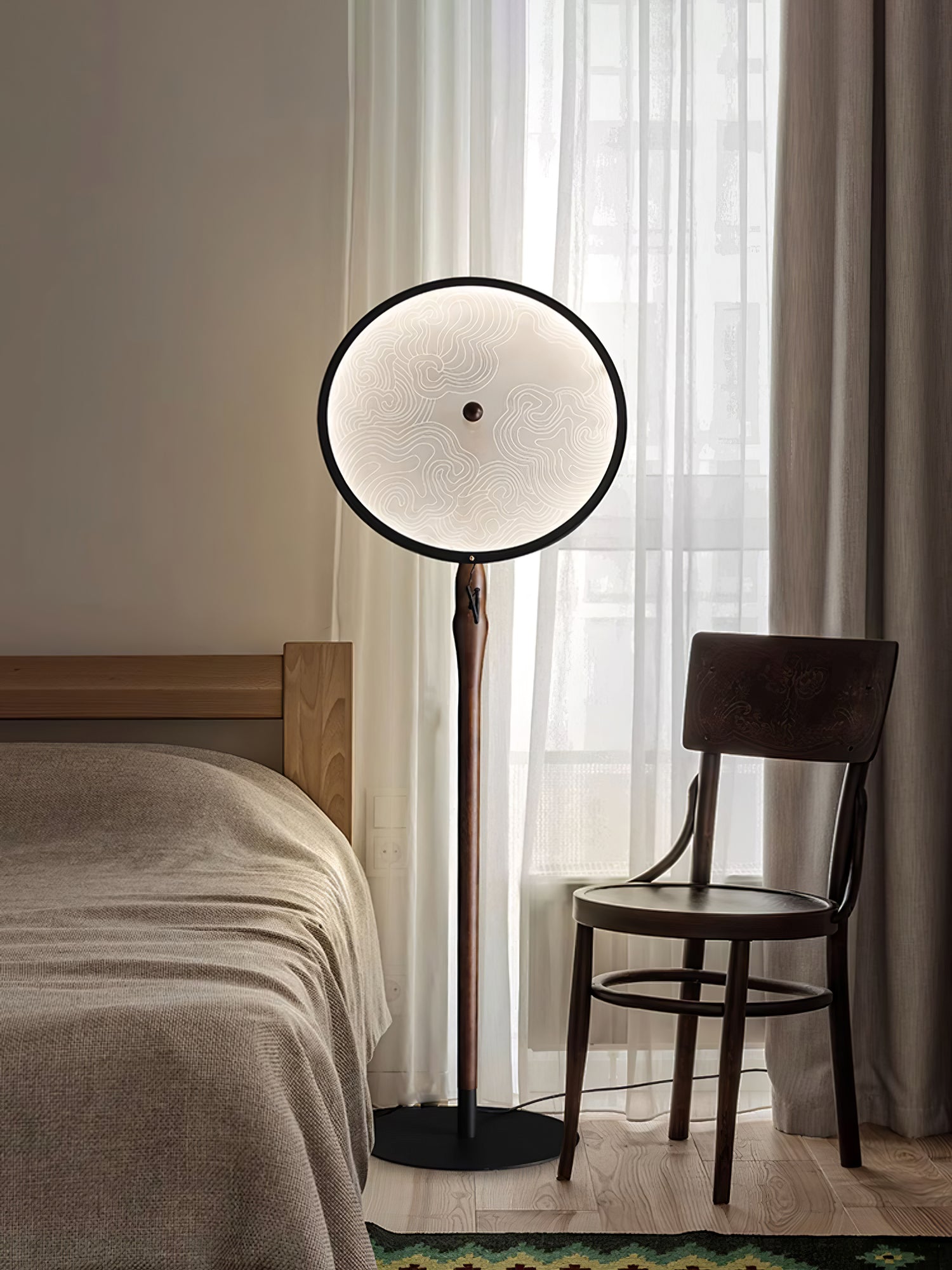 Radar Transmitter Floor Lamp