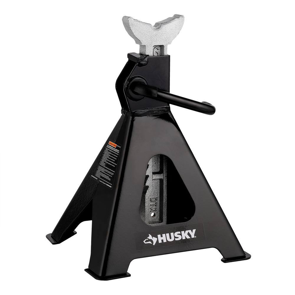 Husky 6-Ton Extended Reach Heavy-Duty Steel Jack Stands HPL4115