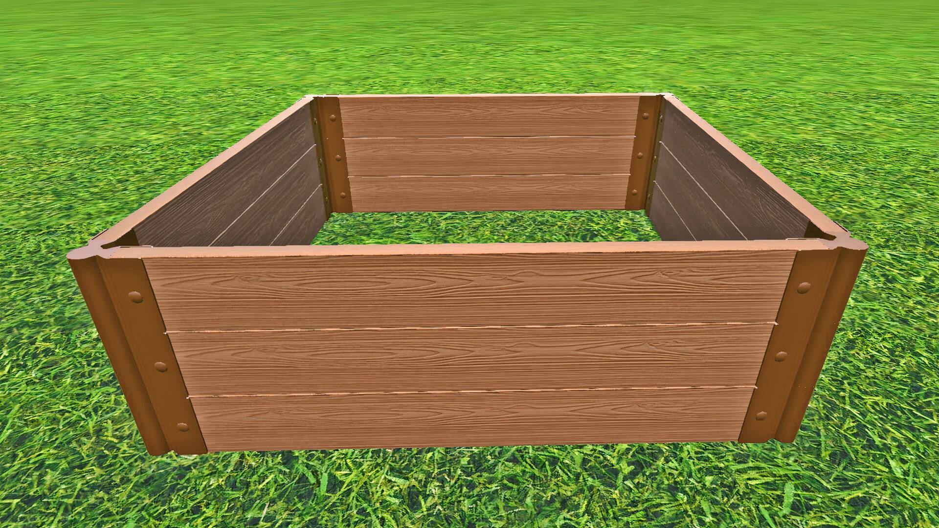 4' x 4' Raised Garden Bed