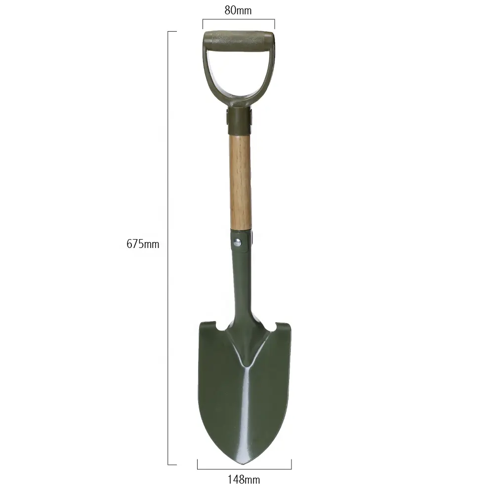 Outdoor Camping Factory Wholesale Hand Spade and Shovel Steel Garden Tools