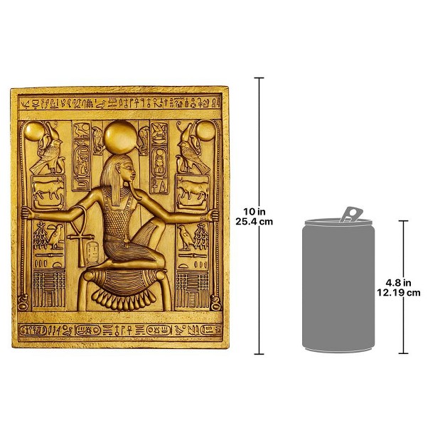 Design Toscano Egyptian Temple Stele Plaque Tutankhamen