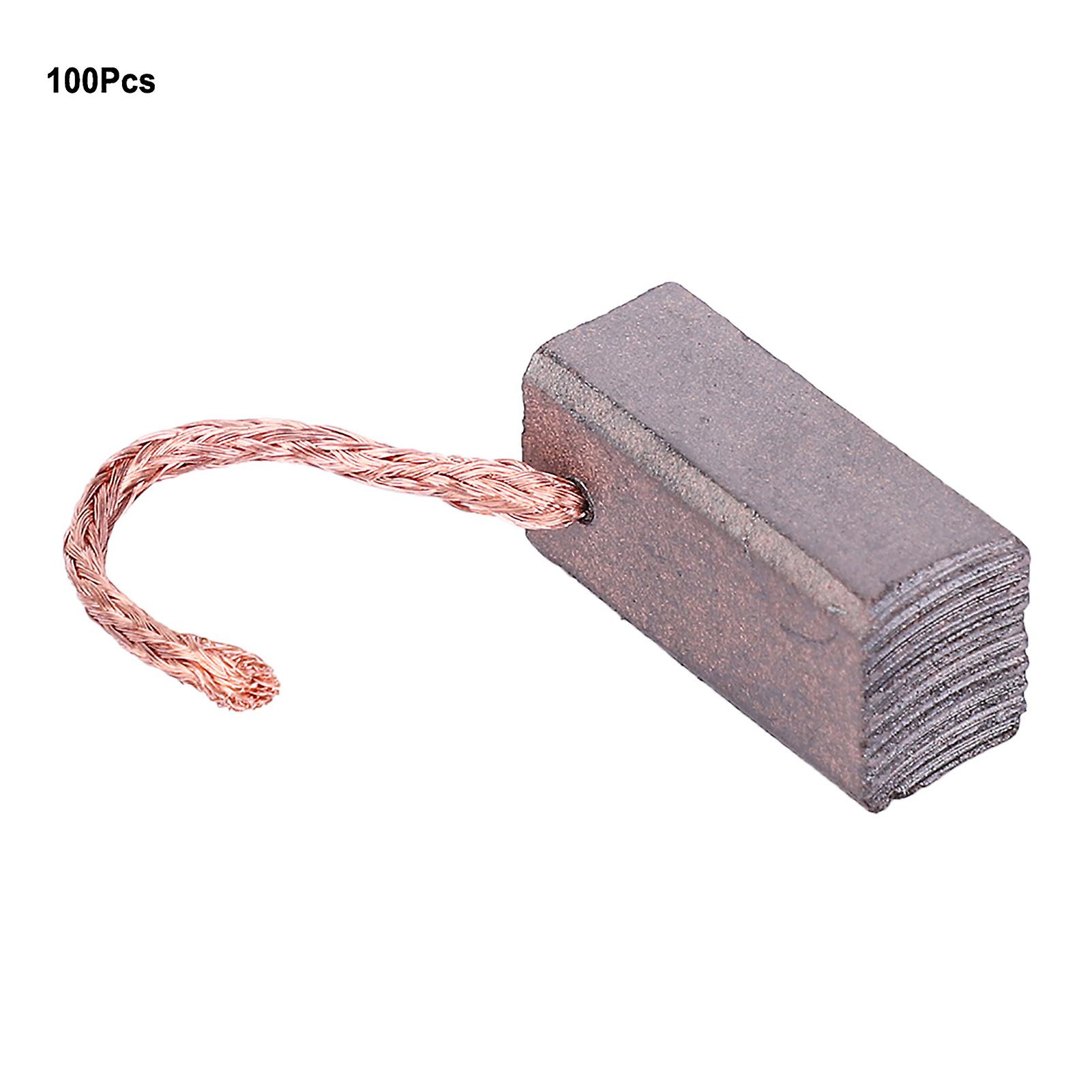 100pcs Carbon Brushes Replacement Kits For Electric Vehicle Dc Motor J432a 8x10x20mm