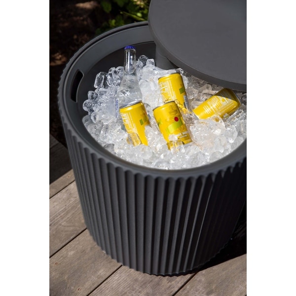 Outdoor Cooler Side Table