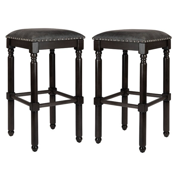 SAFAVIEH 30 Inch Preston Bar Stool - 15