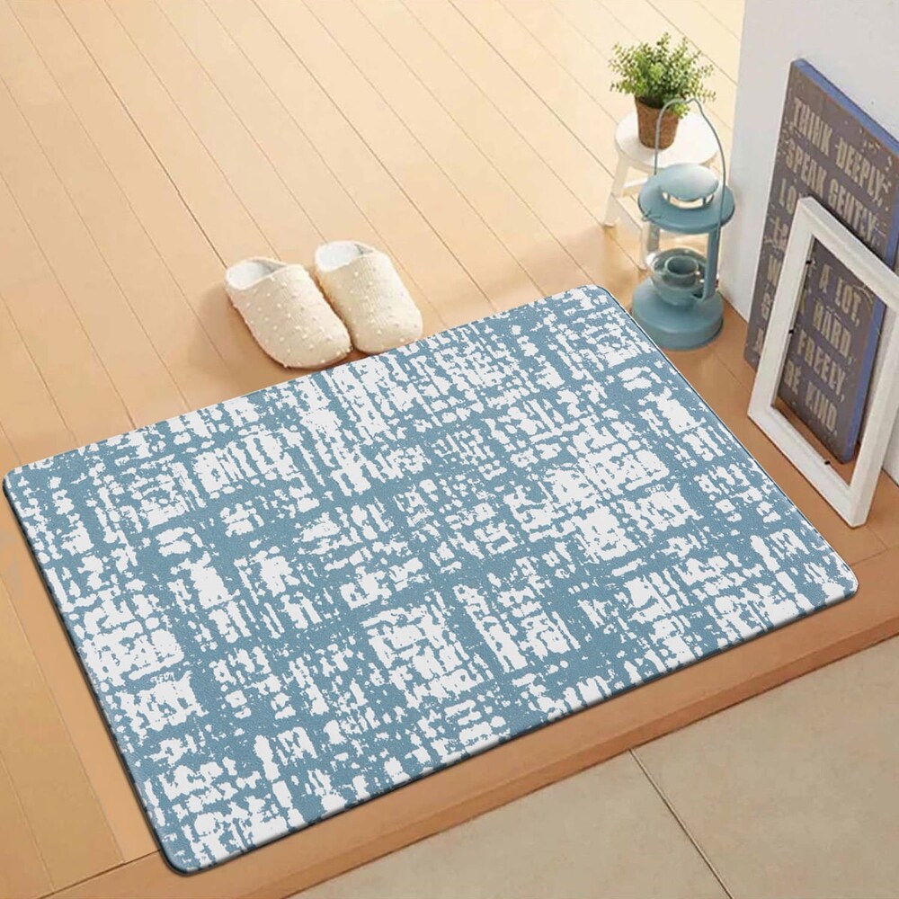 World Rug Gallery Contemporary Abstract Anti Fatigue Standing Mat