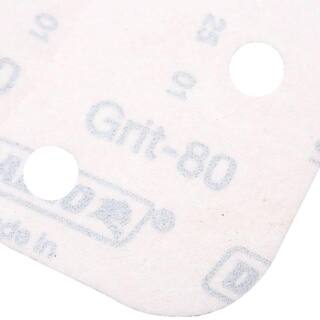 DIABLO 3-78 in. x 5-12 in. 80-Grit CATMouse Detail Sanding Sheet with Hook and Lock Backing (5-Pack) DCTCAT080H05G