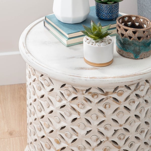 Jennifer Boho Round Side Table