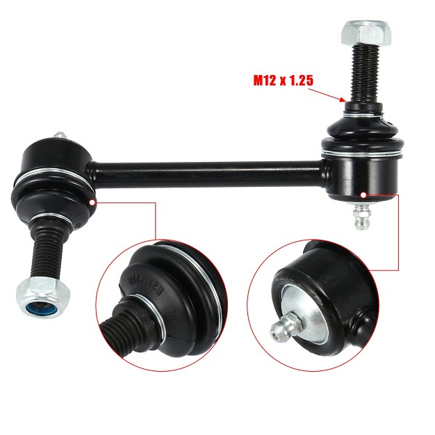 Unique Bargains Rear Suspension Sway Bar End Link K6667 15071424 For Chevrolet Trailblazer Black 2pcs