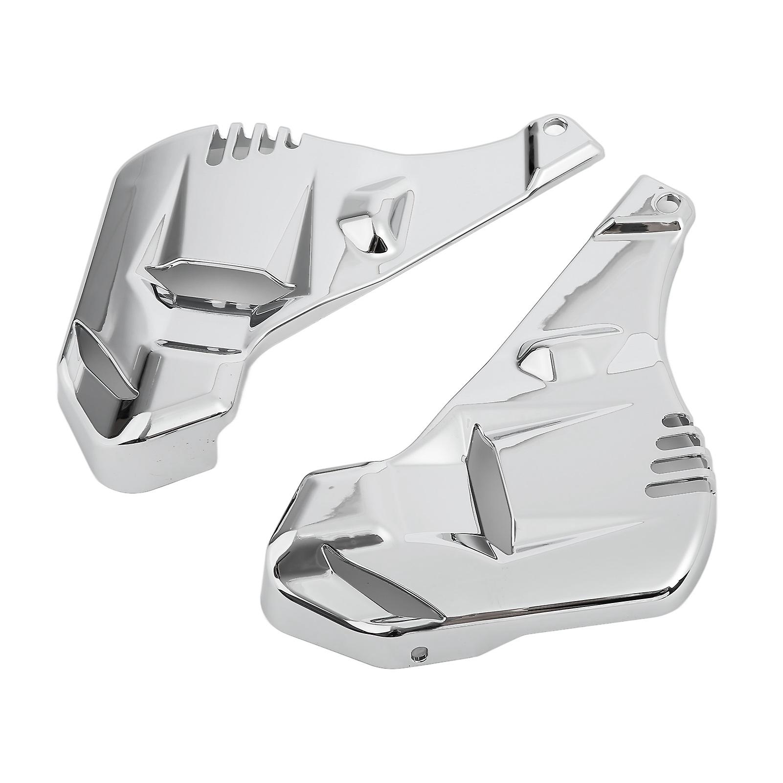 1 Pair Motorcycle Front Brake Caliper Cover Brake Caliper Protector Guard Replacement For Gold Wing 1821electroplating Chrome