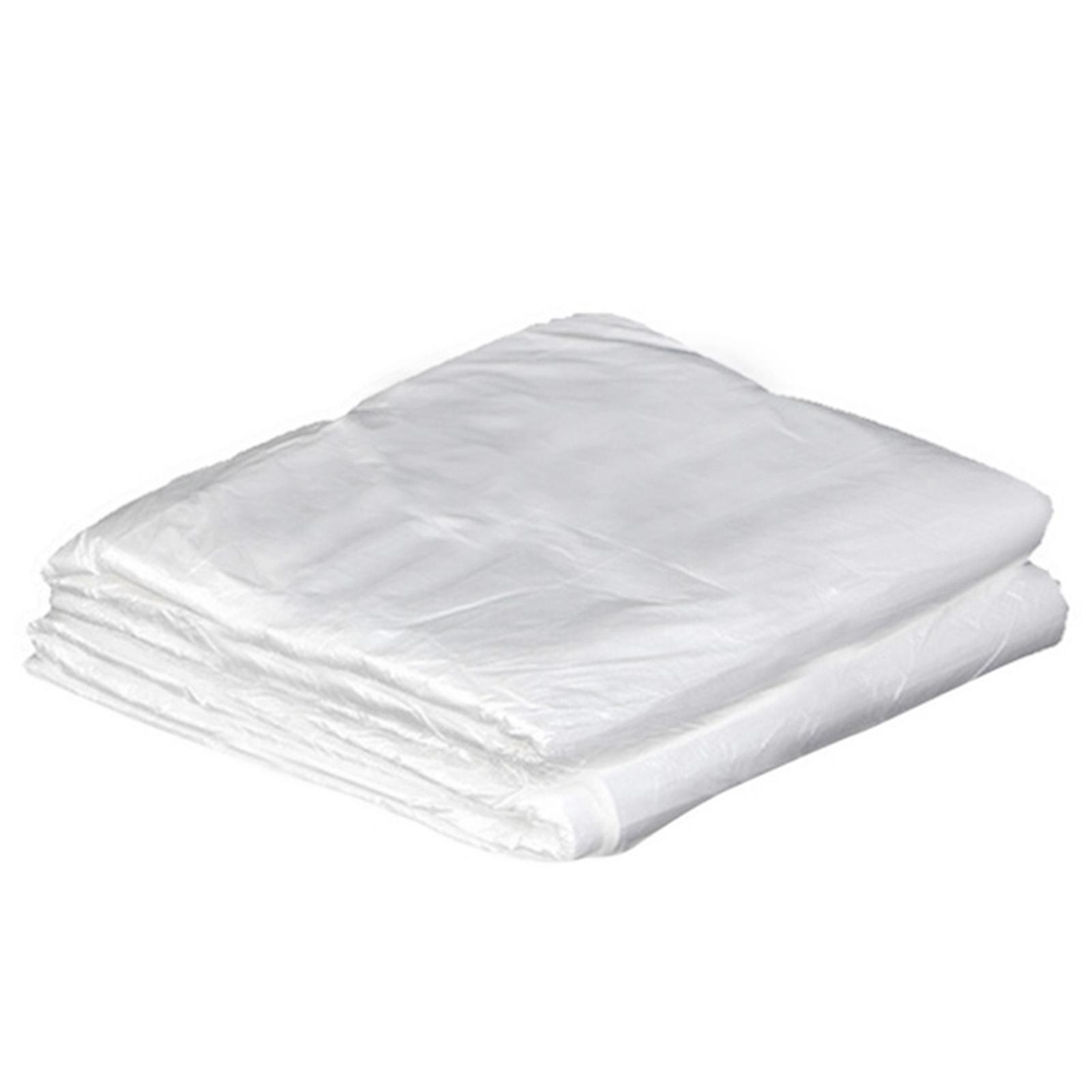 50 Disposable Aprons Transparent