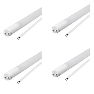 Feit Electric 4 ft. 18-Watt T8 32W T12 40W Equivalent Cool White (4100K) G13 Bypass Ballast Linear LED Tube Light Bulb (4-Pack) T4819LEDIF41K4