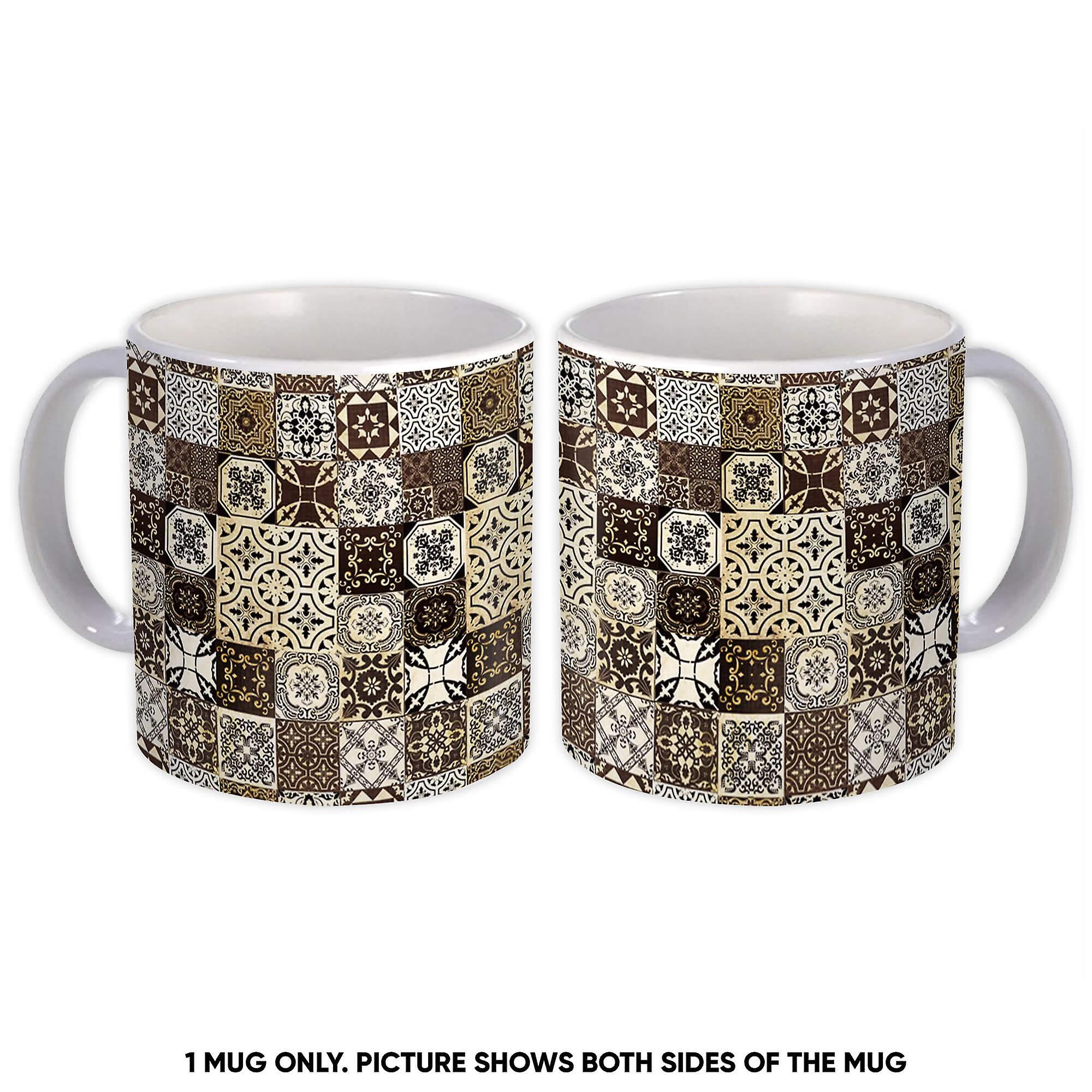 Gift Mug: Tile Pattern Mosaic