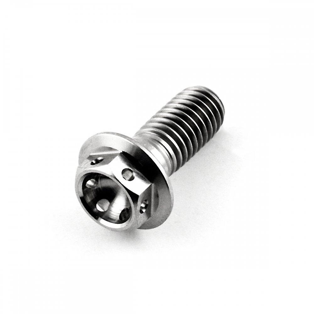 Racebolt Titanium Race Drilled Hex Head Disc Bolt M8 X 1.25mm X 20mm - Disc Bolt