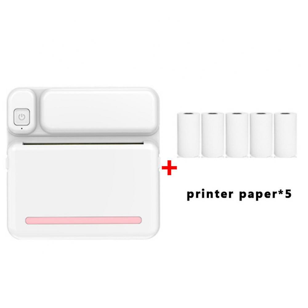 2023 Mini 200 Dpi Photo Label Thermal Printer Multifunctional Wireless Bt Connect Printers Paper Photo Printing Portable Printer