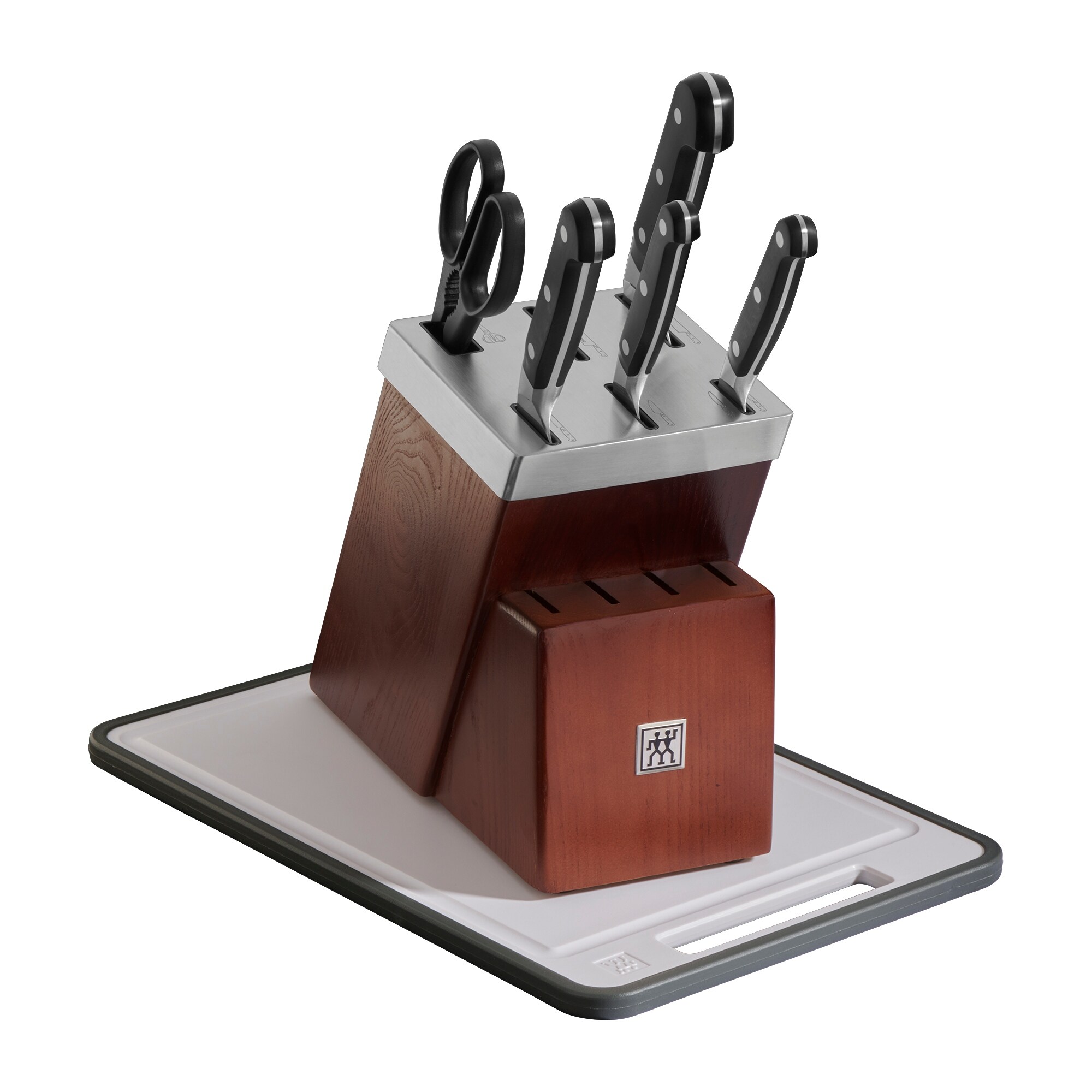 ZWILLING Pro 7-pc Self-Sharpening Knife Block Set - Black