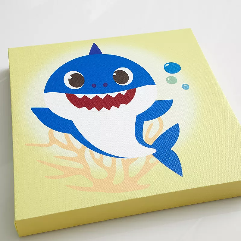 Nickelodeon Baby Shark Idea Nuova Bright Canvas Wall Art 4-piece Set