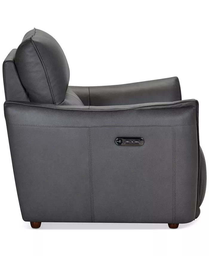 Furniture Polner 39 Leather Power Motion Chair