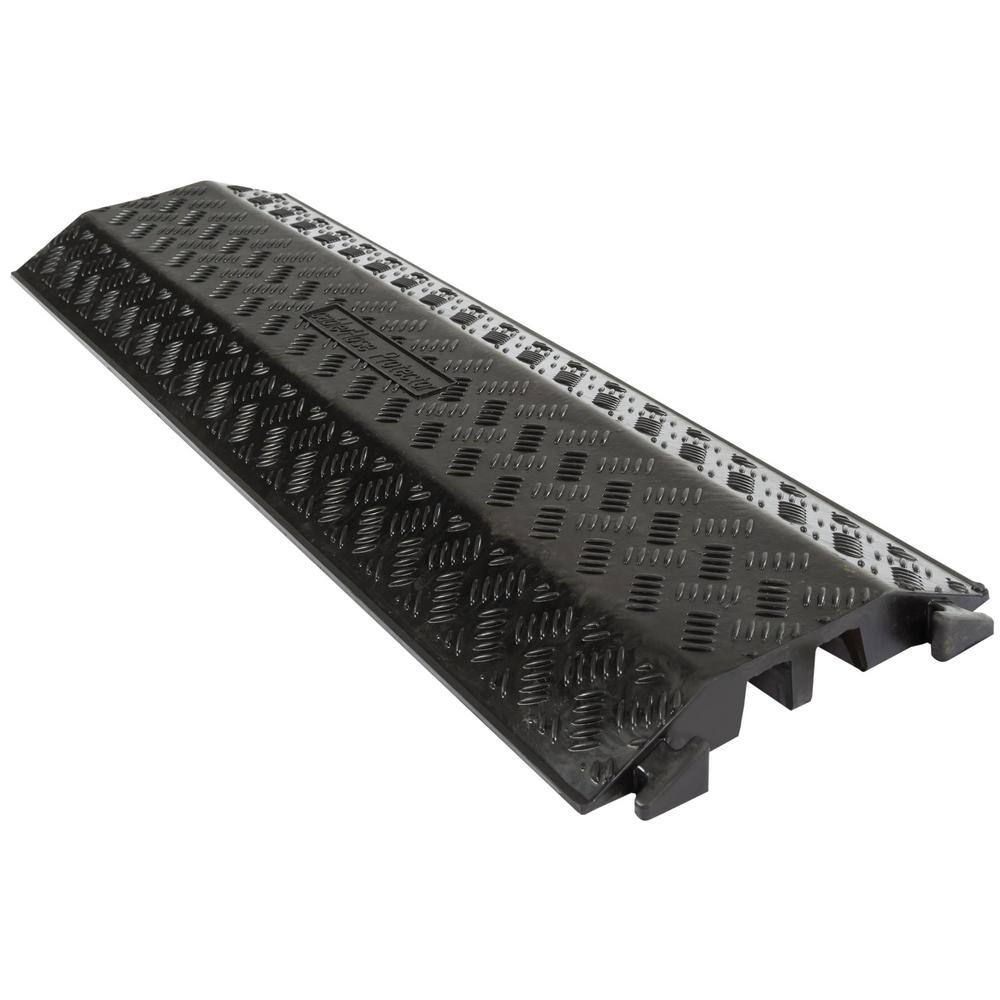 Guardian 2-Channel Drop-Over Cable Protector Ramp for 1.375 in. Dia Cables DH-CR-5