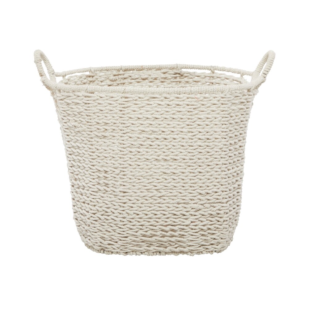 Cotton Bohemian Storage Basket