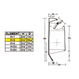 SlantFin MultiPak 80 5 ft. Hydronic Baseboard with Fully Assembled H-3 Element and Enclosure in Nu White 103-401-5