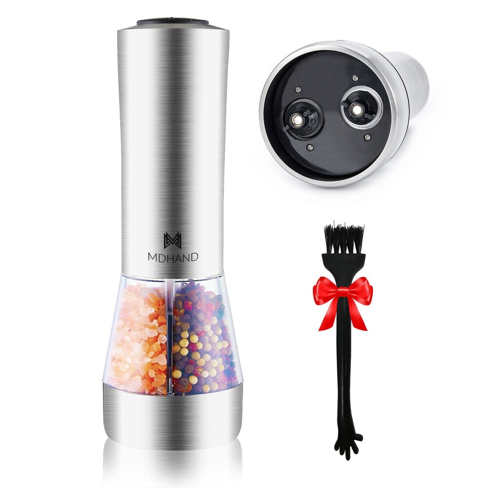 1 Pc Adjustable Electric Salt and Pepper Grinder