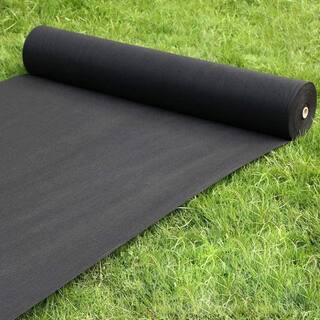 Agfabric 3 ft. x 100 ft. Weed Barrier Non-Woven Landscape Fabric for Garden Raised Bed W1WB1503100